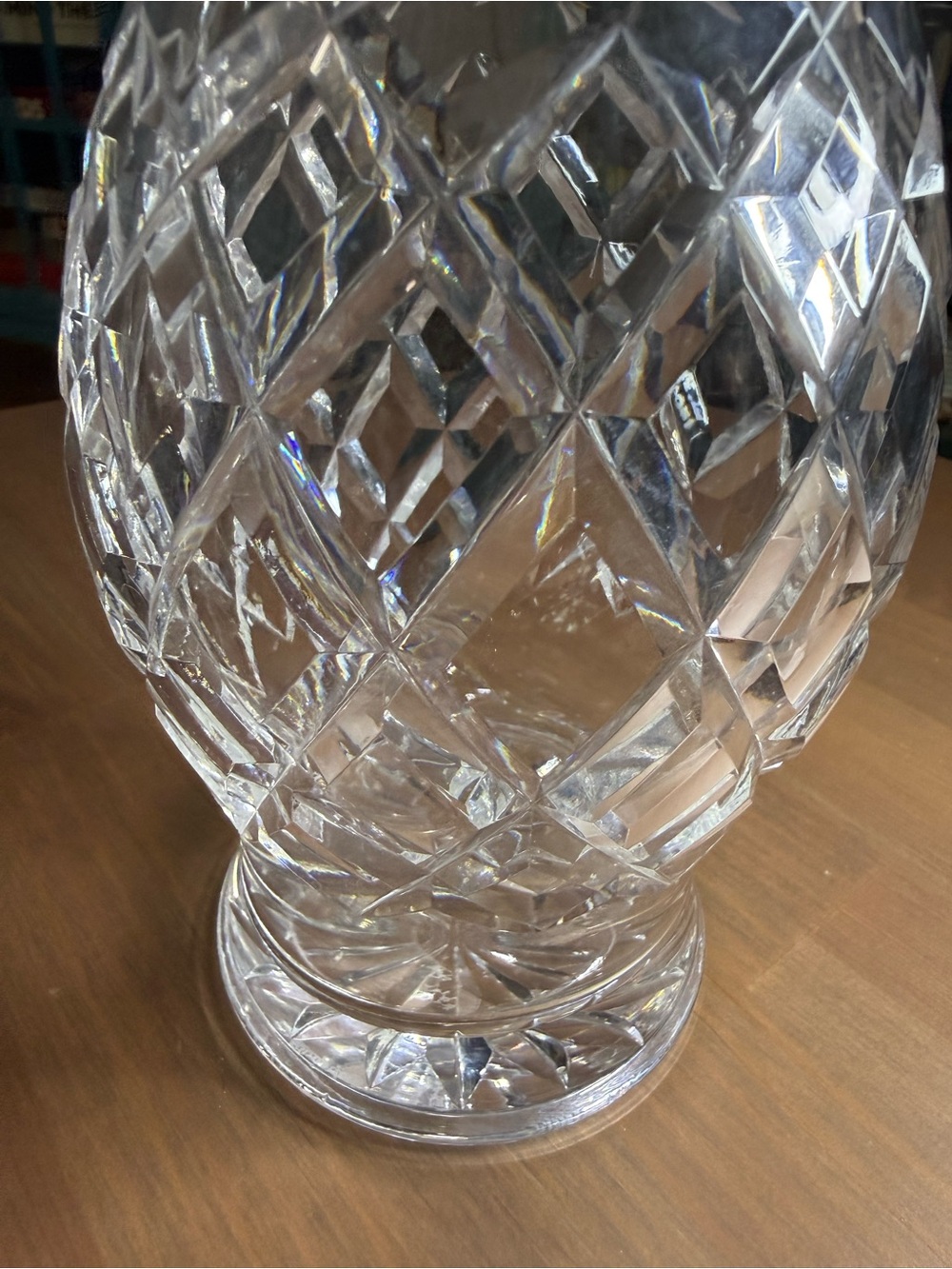 Waterford Cut Glass Crystal Decanter with Stopper - Clear - Picture 3 of 5